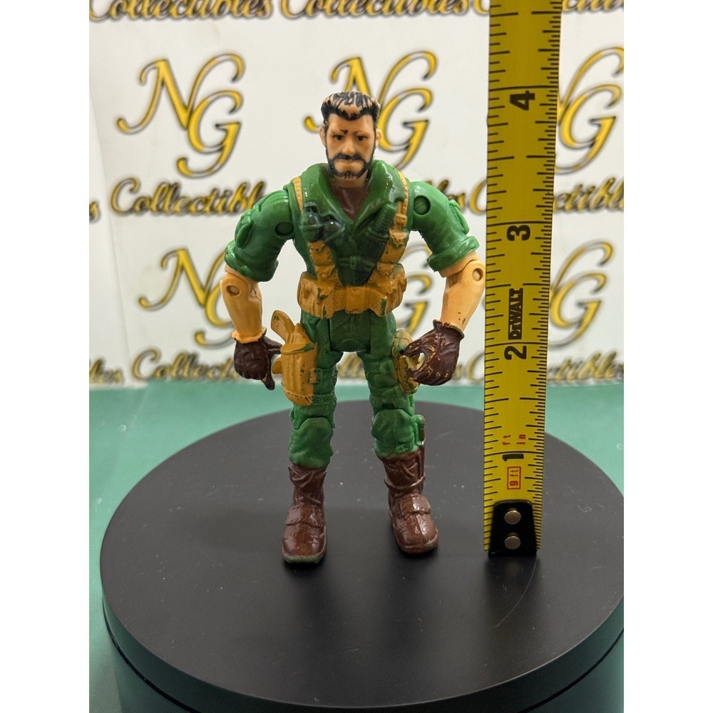 G.I Joe Military Soldier Green Camo Action Figure Toy